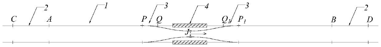 Online grinding construction method for railway steel rail mounting groove