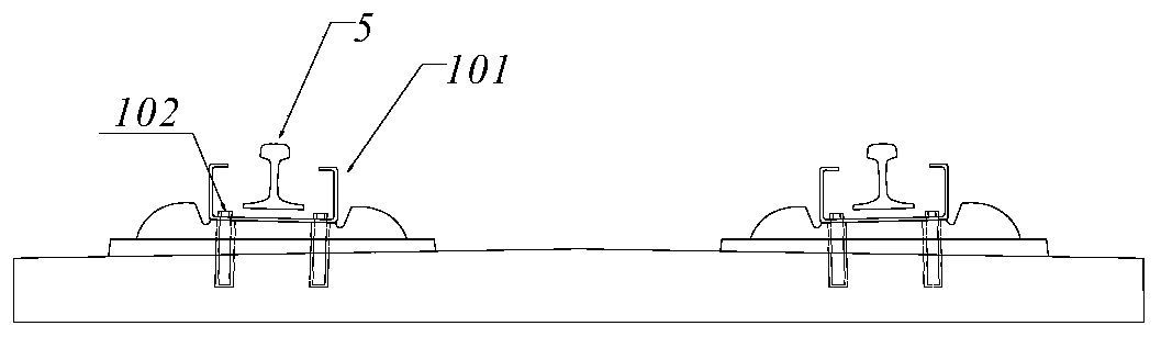 Online grinding construction method for railway steel rail mounting groove