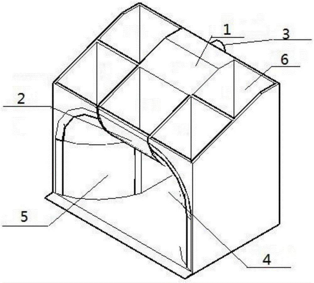 Semi-horn-shaped jetty also serving as wave-driven power generating device