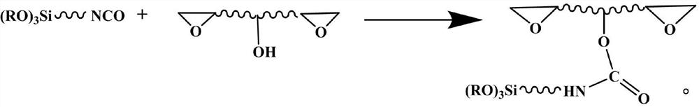 High-adhesion low-modulus epoxy adhesive and preparation method thereof