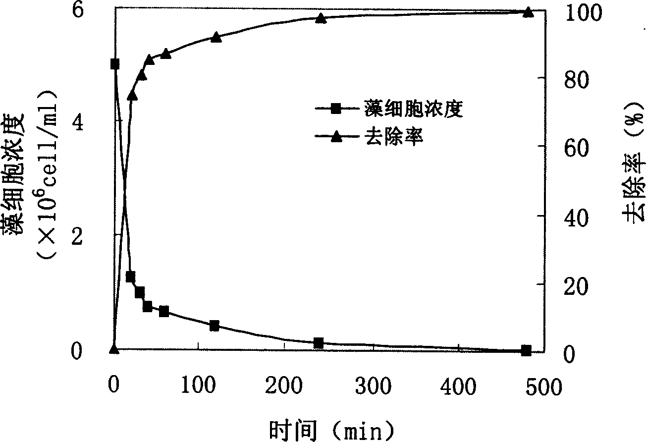 Technique for harnessing water bloom and bed mud secondary pollution using lake sediment