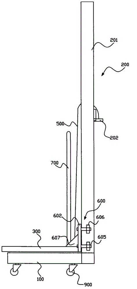 Vehicle-mounted lifting device