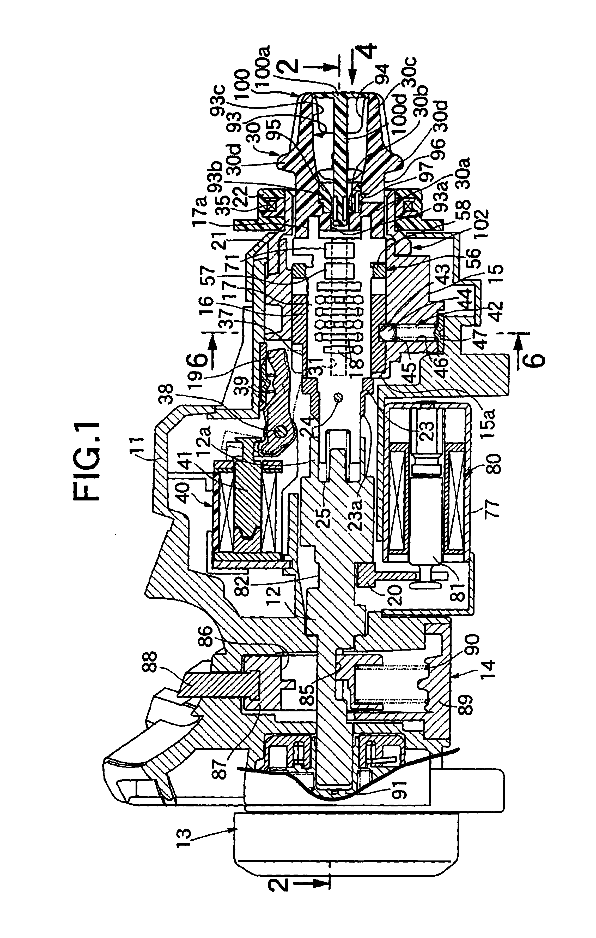 Steerage locking system for vehicle