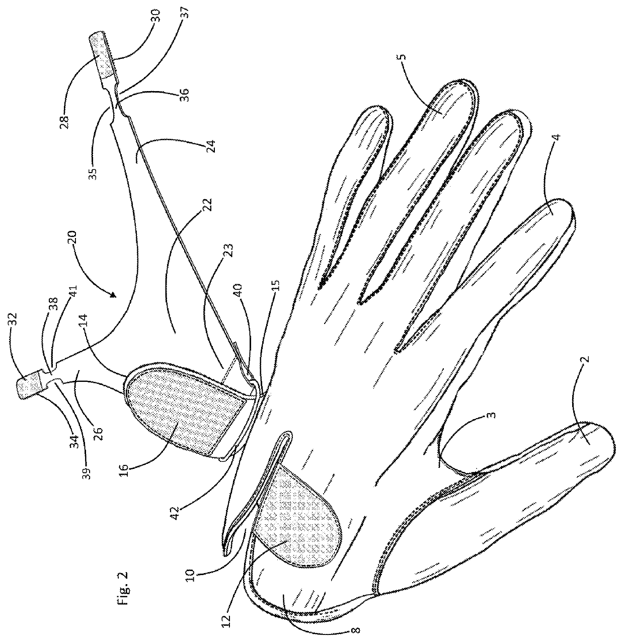 Glove palm cover