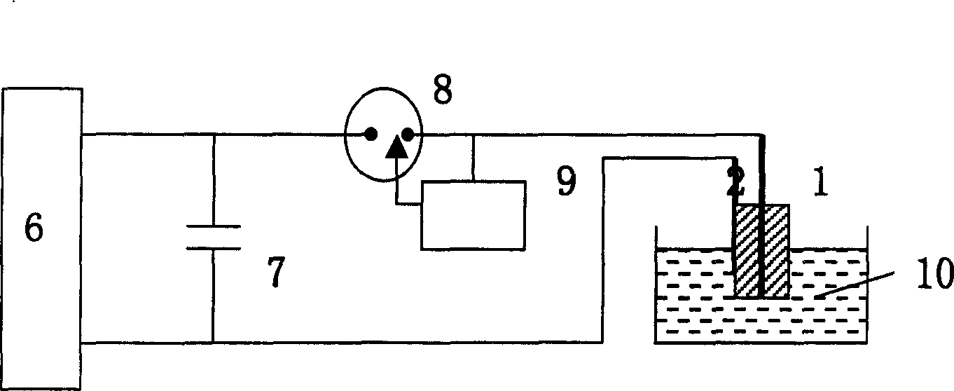 Pulse discharge electrode