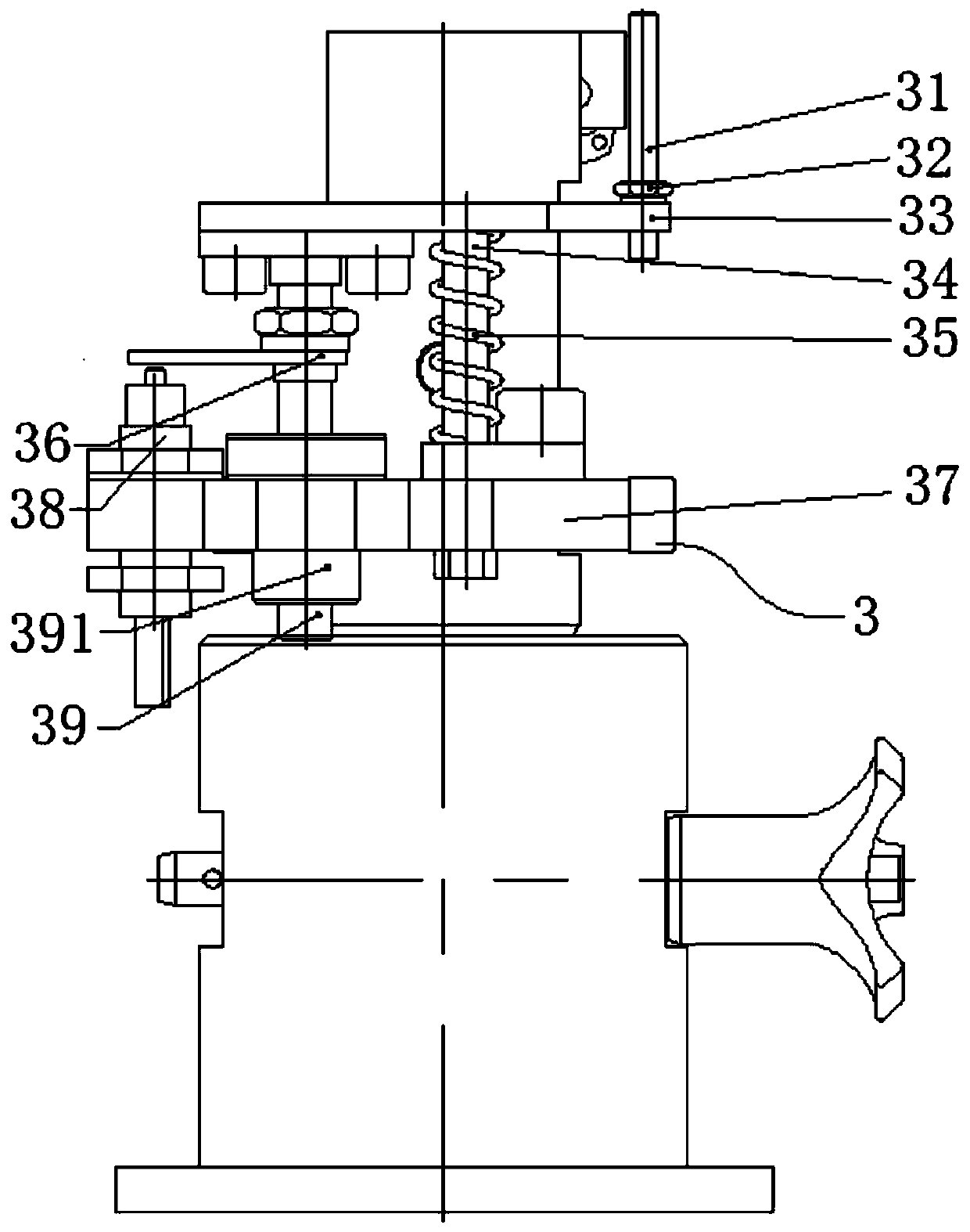 Angle type nozzle can be installed with press-fit device