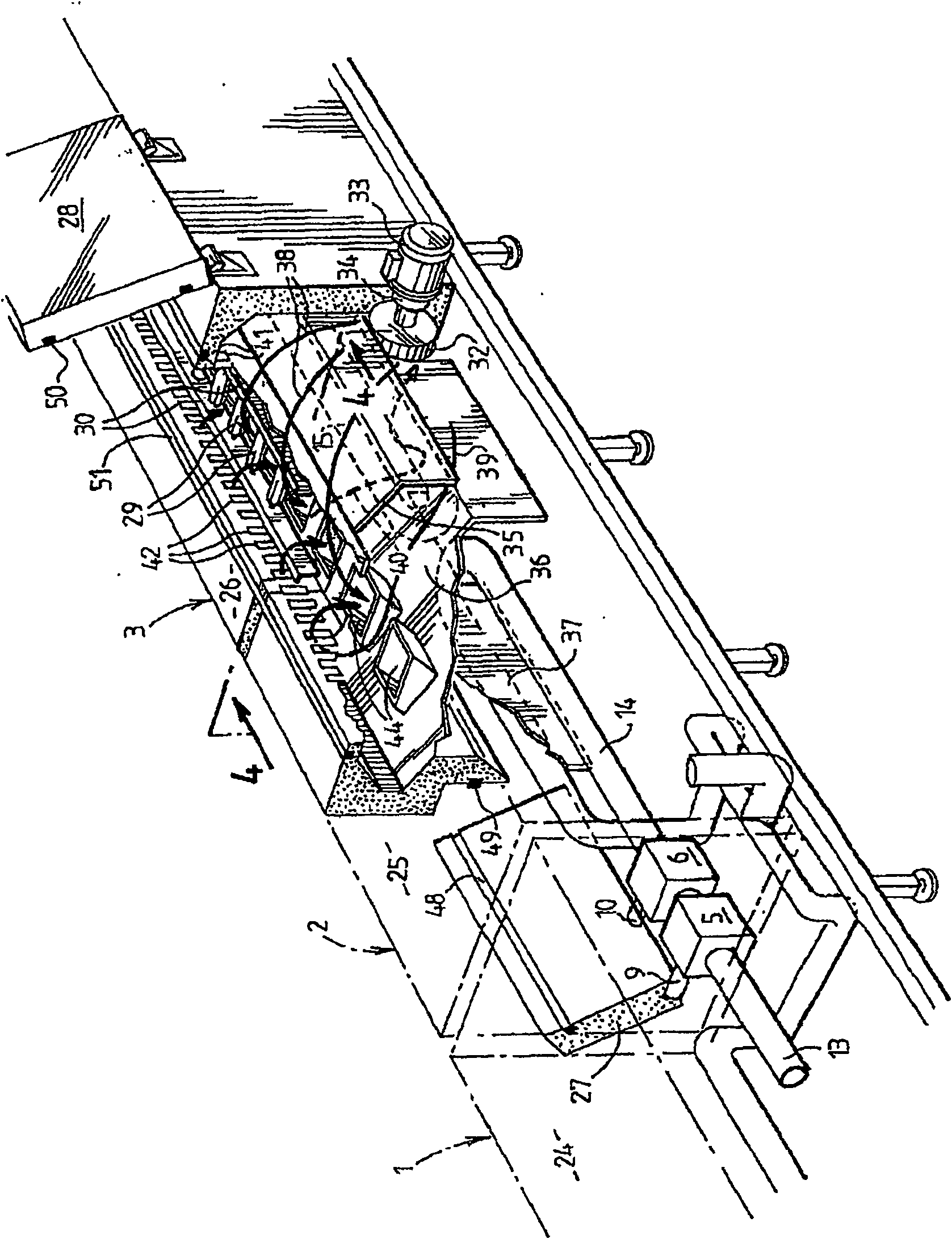 Continuous gas type baking furnace especially for rubber products