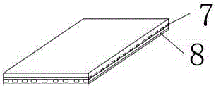 Security-improved multi-hole power distribution network cross-connecting cabinet