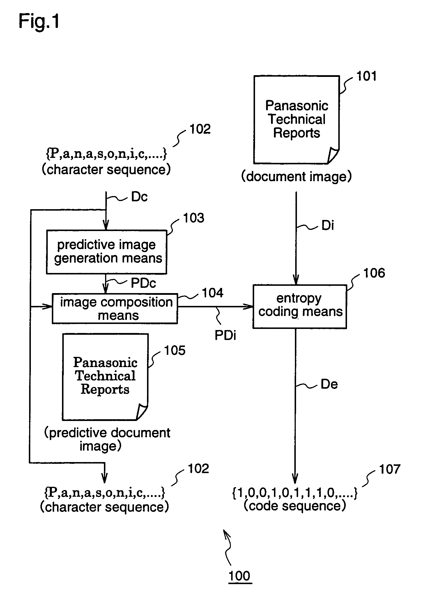 Image encoder, image decoder, character checker, and data storage medium