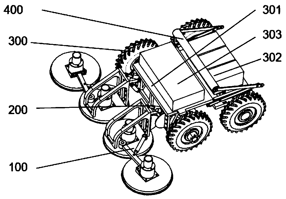 Weeding and obstacle-avoiding robot