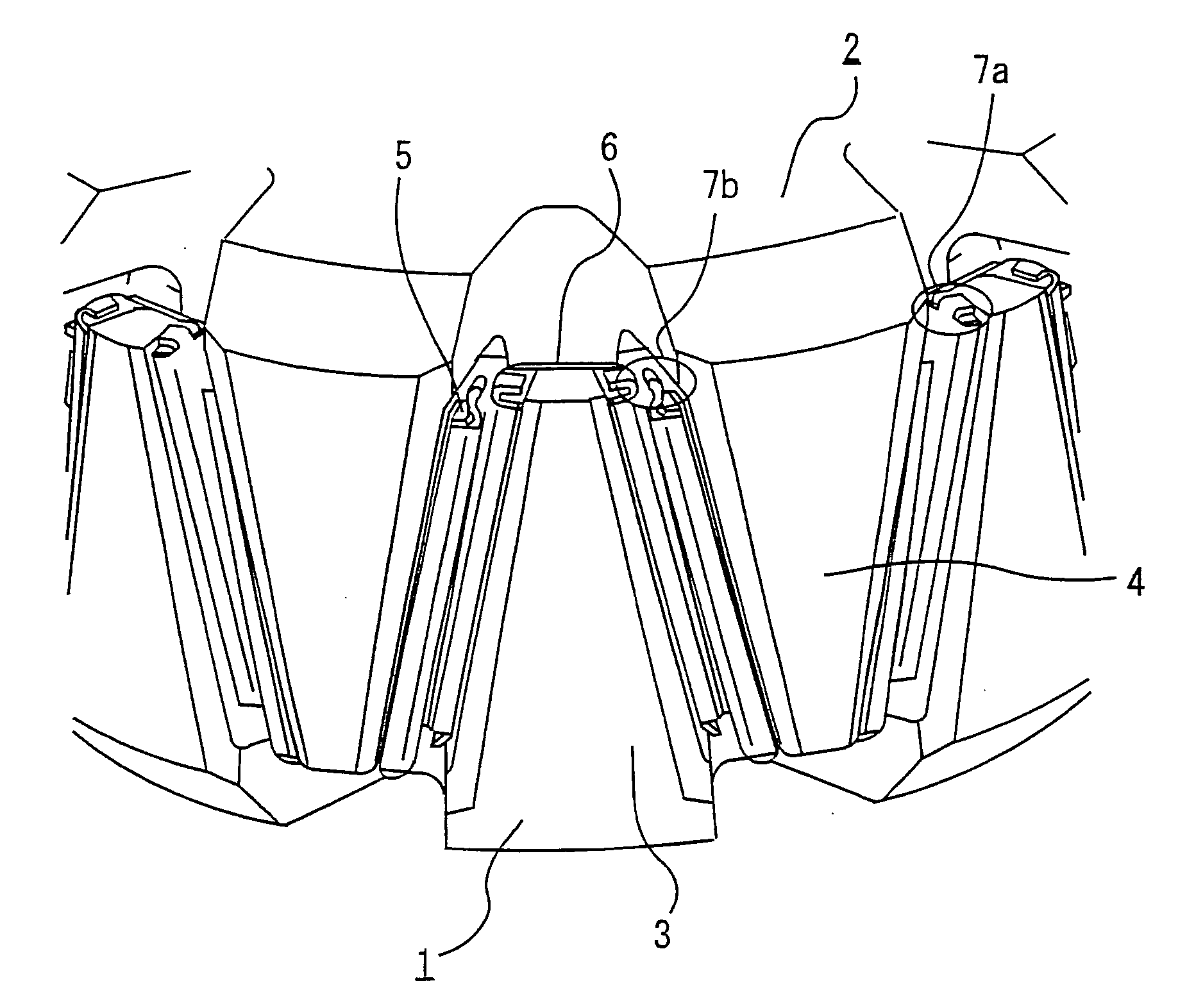 Rotor of rotating electric machine and method of assembling rotor of rotating electric machine