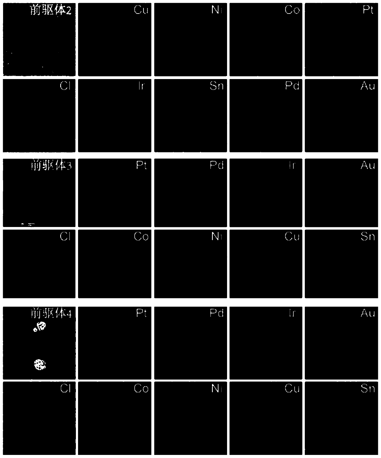 Alloy nanoparticles, preparation method and applications thereof