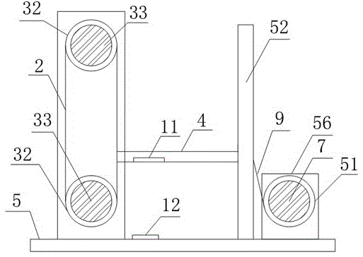 X-ray image inspection multifunctional lead ruler device