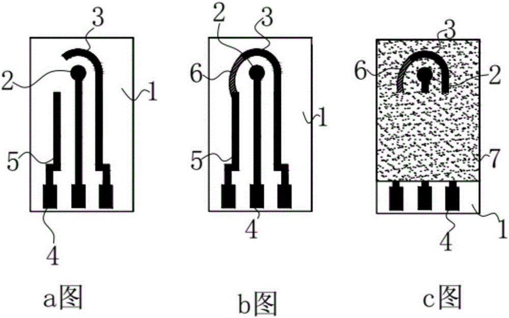 Screen-printed electrode based on graphene conductive ink and processing method thereof