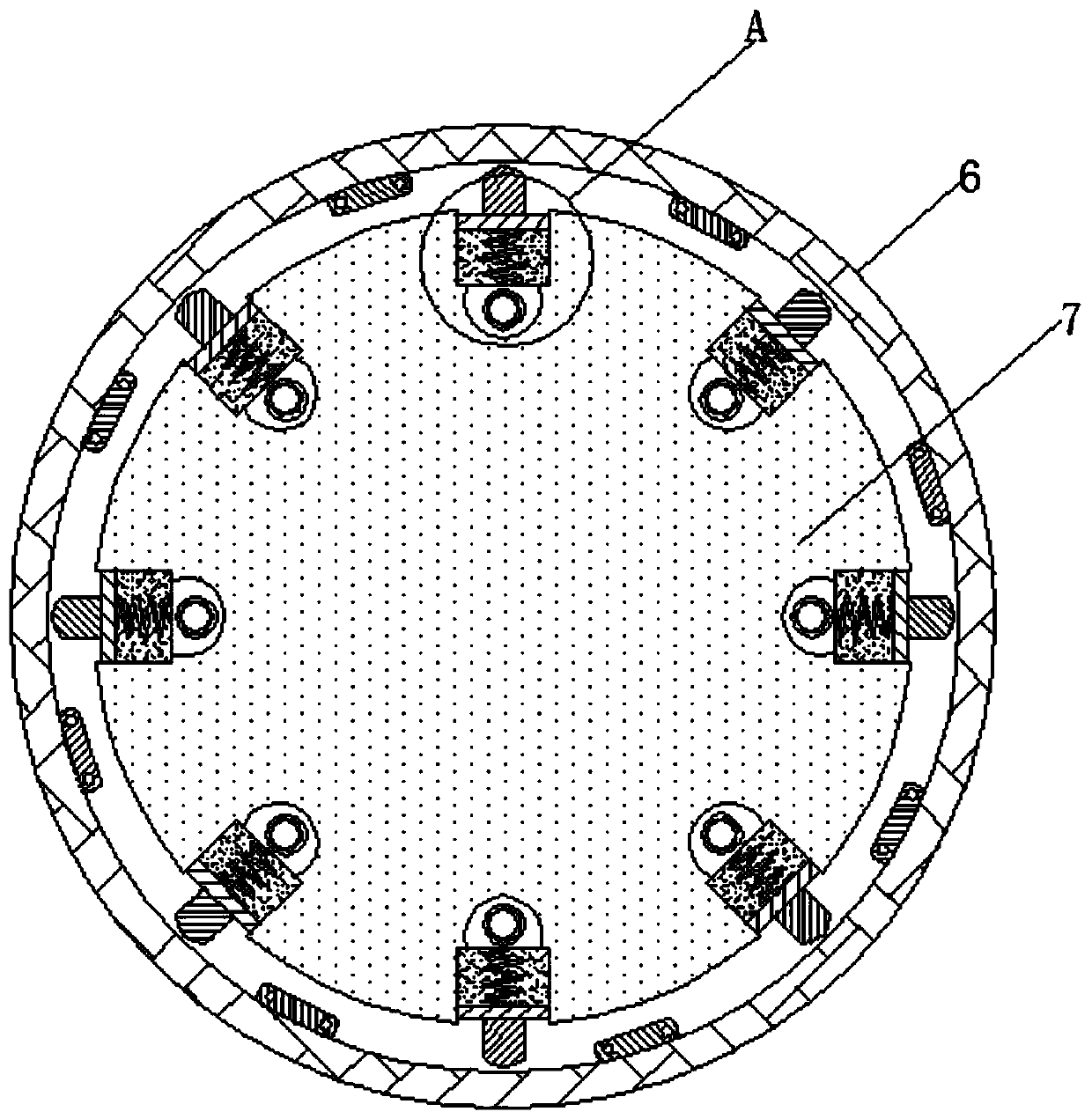 Intelligent security door opening and closing device based on electrorheological fluid