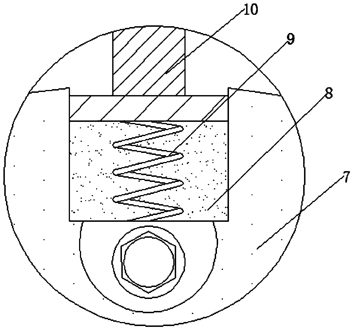 Intelligent security door opening and closing device based on electrorheological fluid