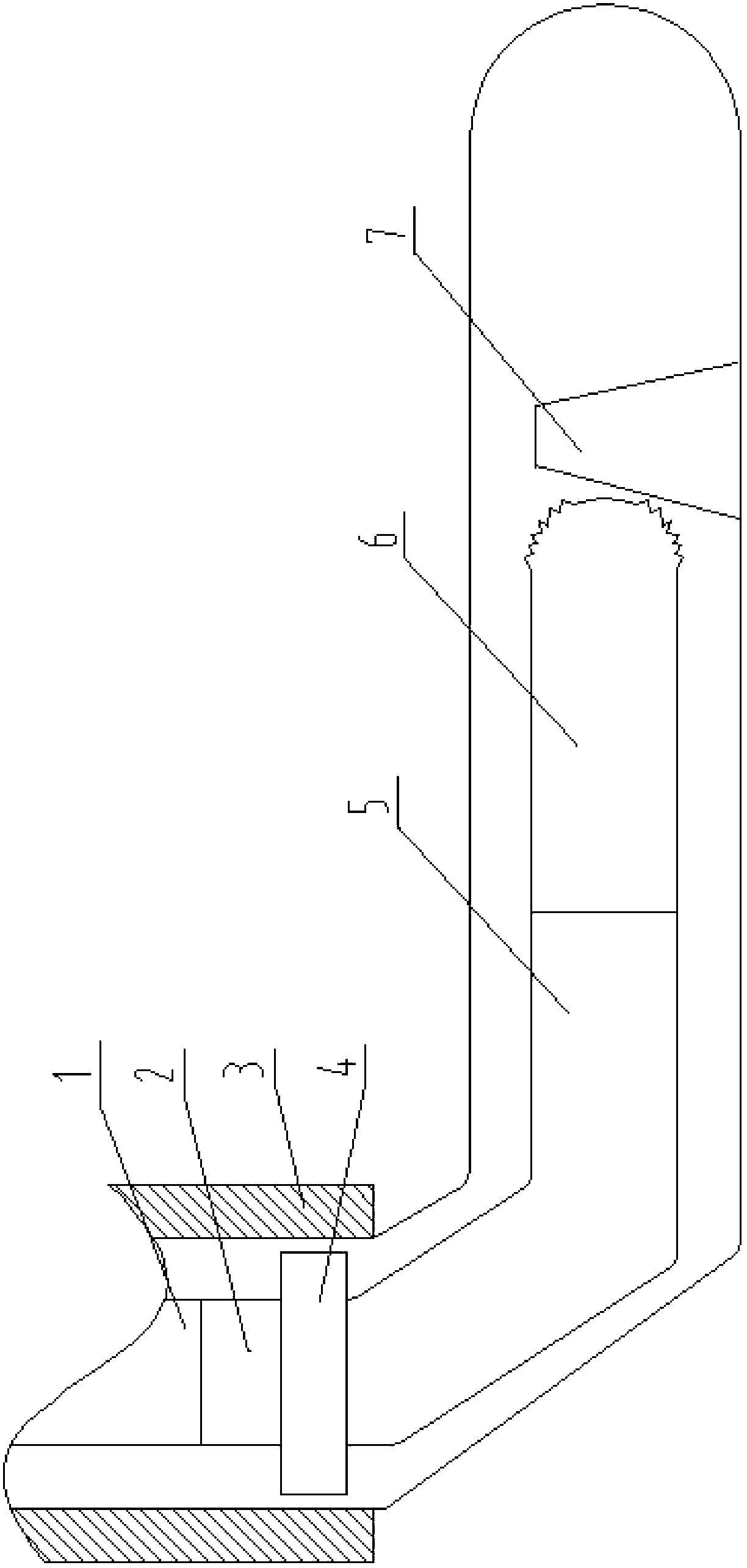 Method and tool for putting well completion pipe down by utilizing drill rod