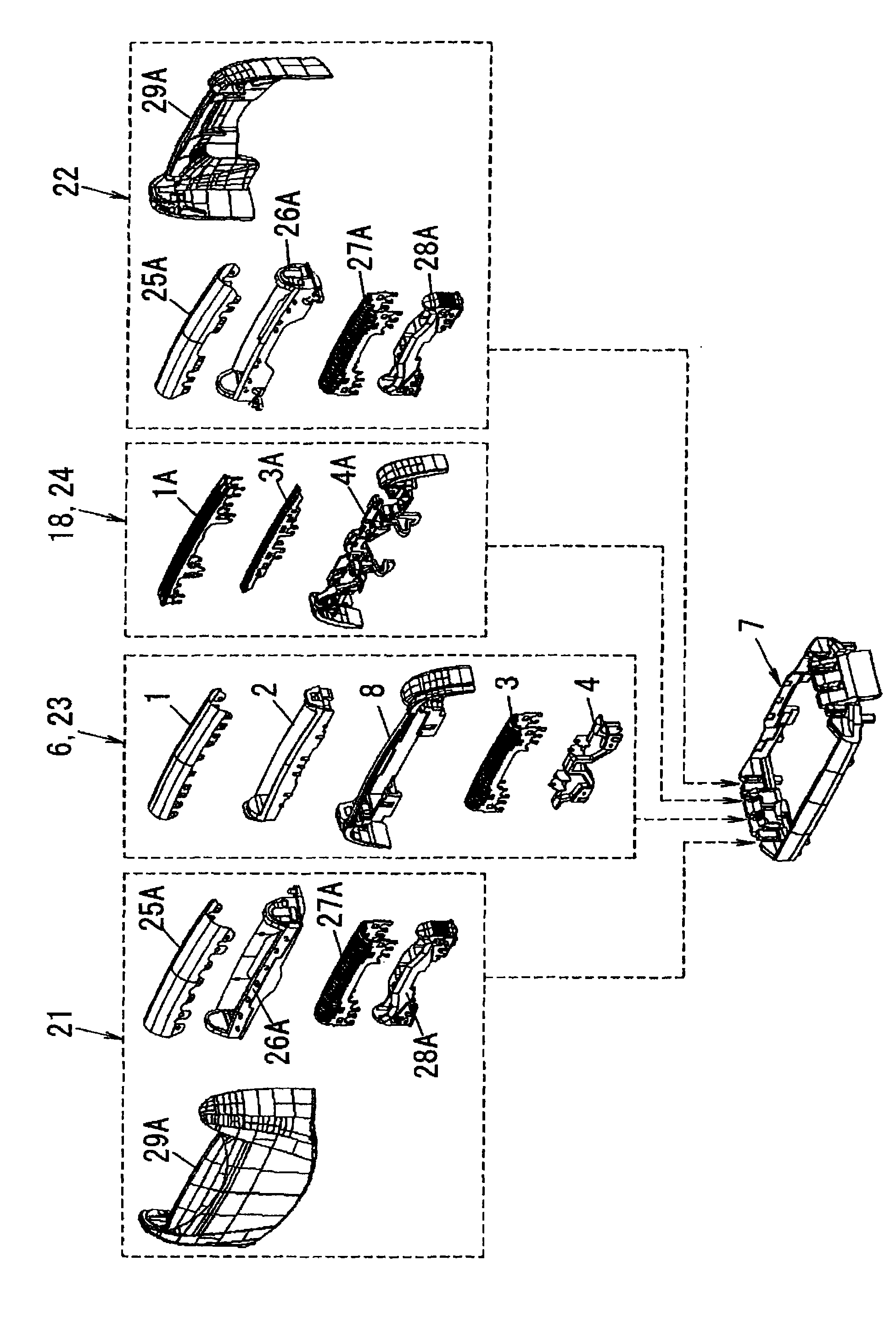 Inner blade for reciprocating electric shaver