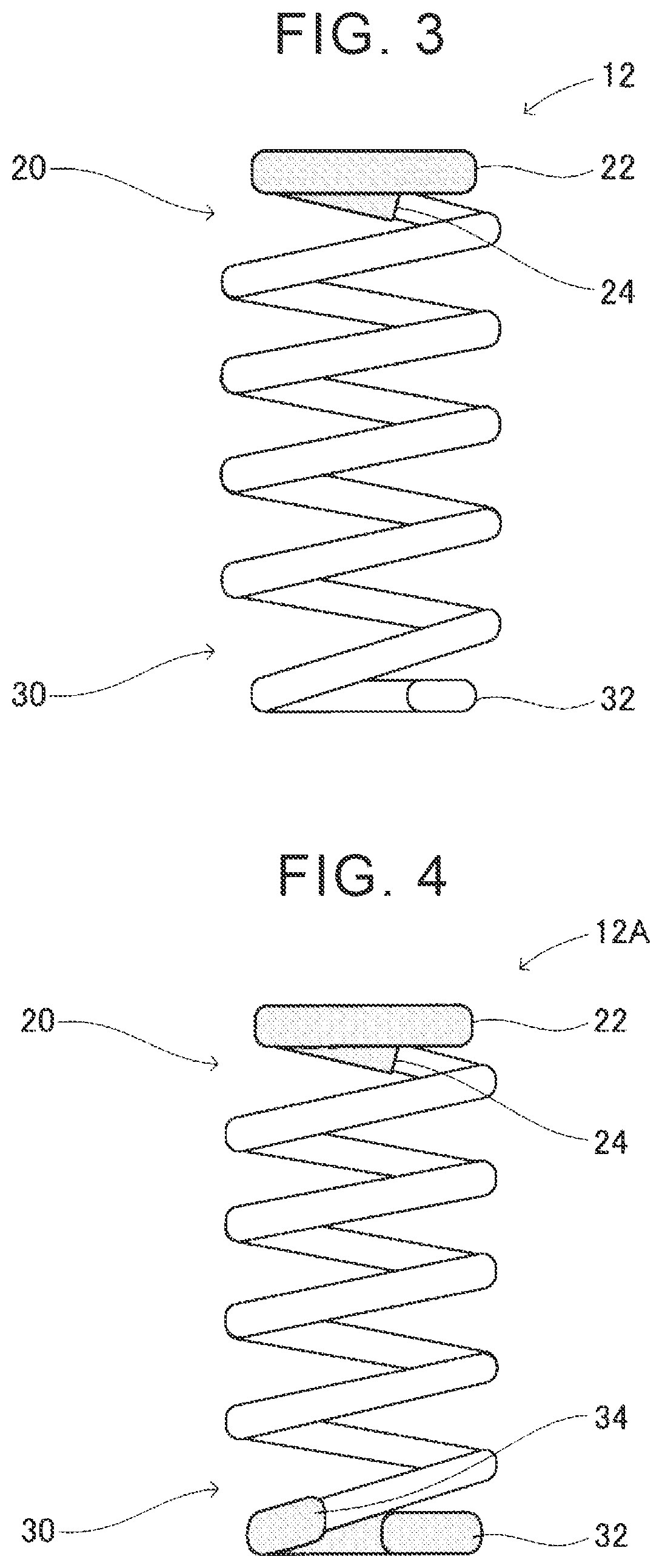 Suspension and coil spring of the same