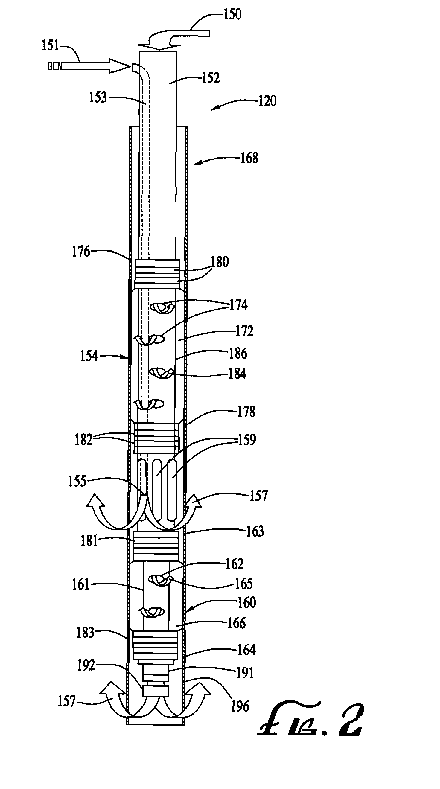 Chemical injection using an adjustable depth air sparging system