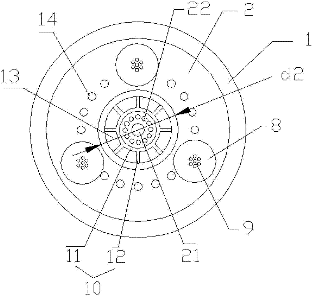 Method for recovering polymerized phosphate by mixed combustion of phosphorus-containing waste