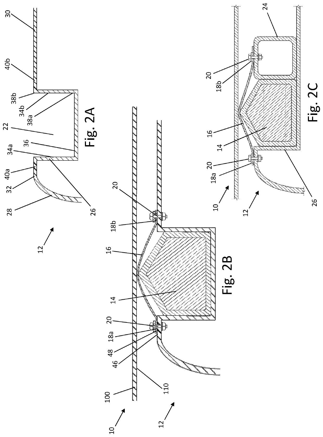 Tank piston with improved seal and cover