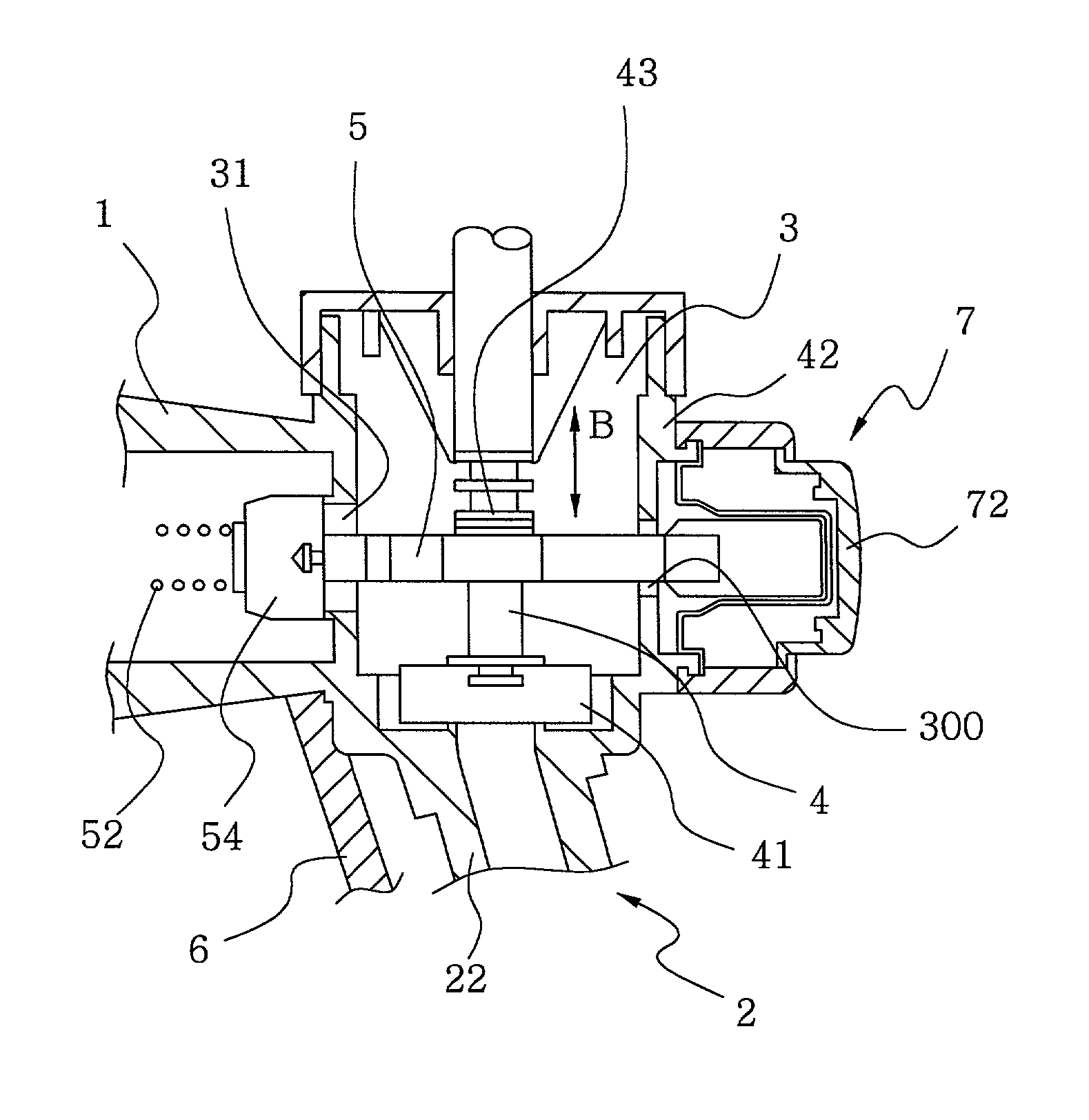 Safety water-supply valve apparatus for water purifier