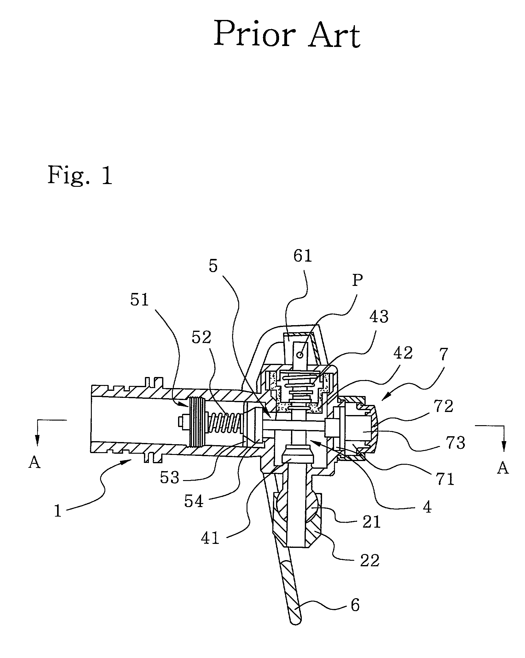 Safety water-supply valve apparatus for water purifier