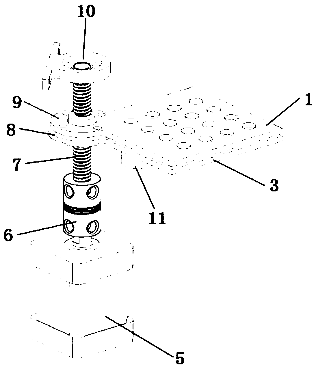 3D printing hot bed capable of achieving automatic demolding