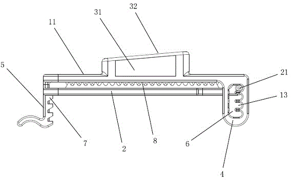 Knapsack clamp