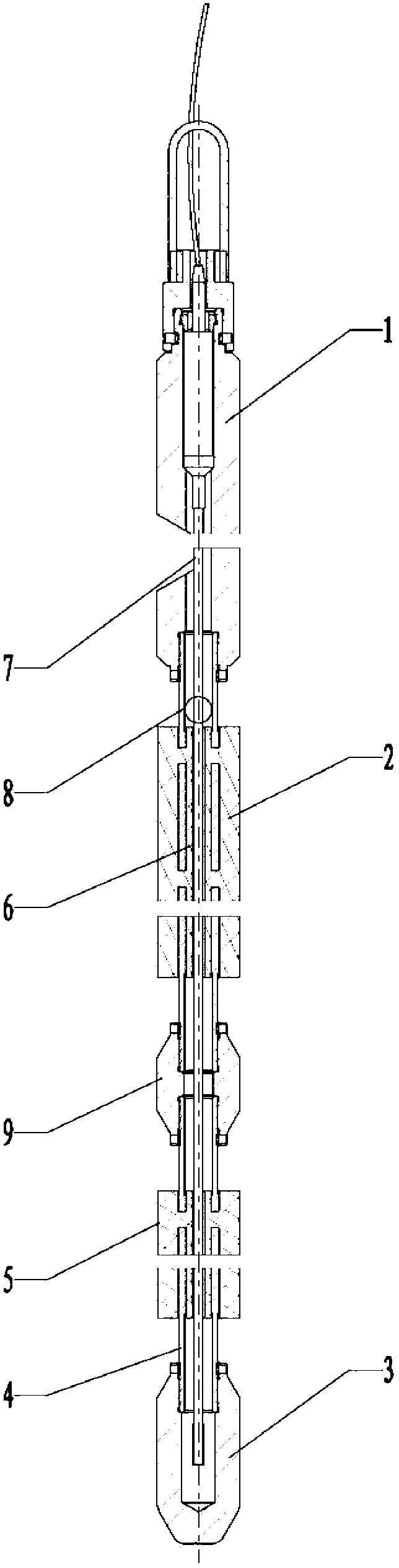 Scattered object fracturing bomb device