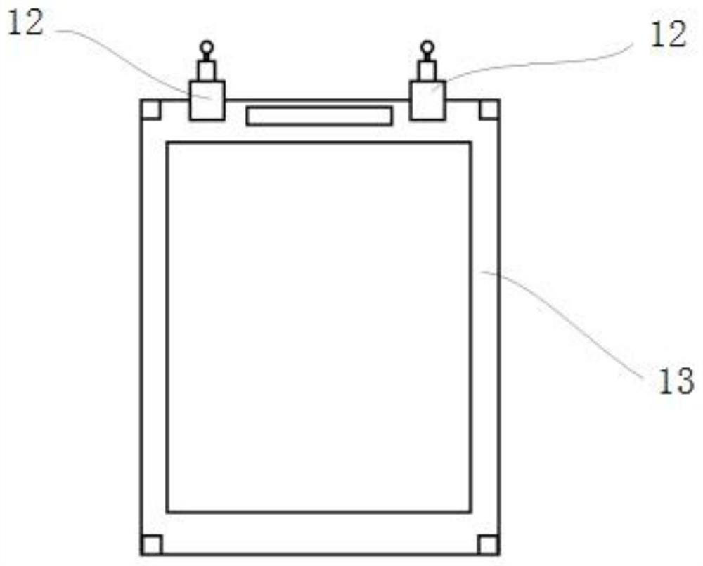 DR equipment clamping device suitable for on-site complex environment