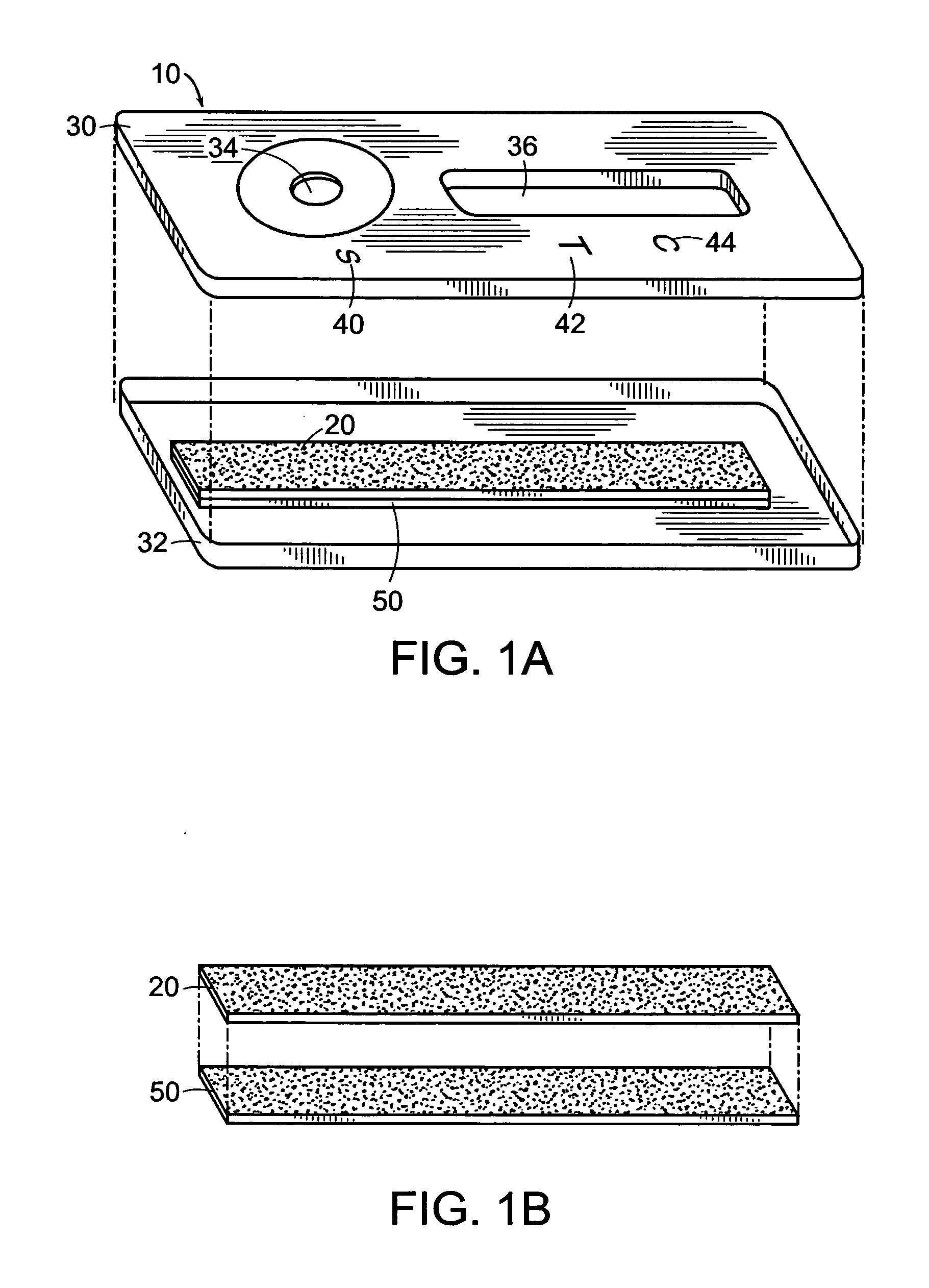 Lateral flow format, materials and methods