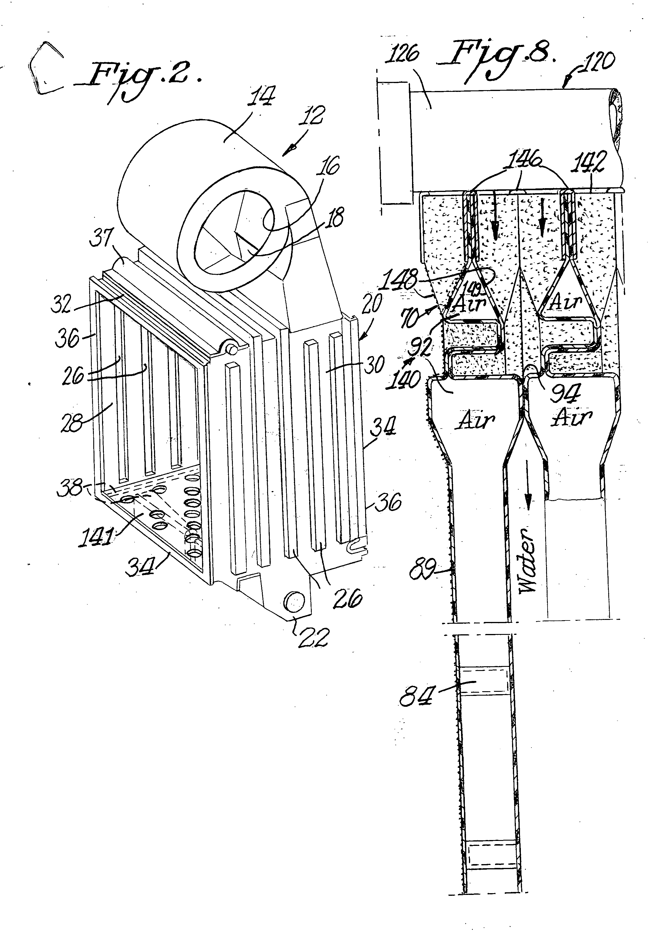 Indirect-direct evaporative cooling system operable from sustainable energy source