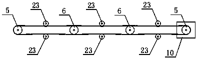 Wind collection power generating device