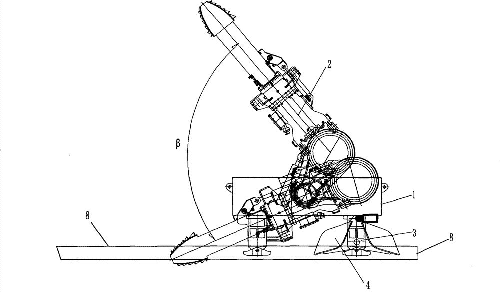 Cutting head type shortwall coal-winning machine and comprehensive mechanized coal mining technology