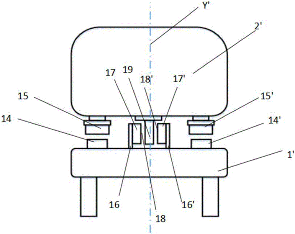 High temperature superconducting magnetic suspension vehicle driven by permanent magnet linear synchronous motor without gear grooves