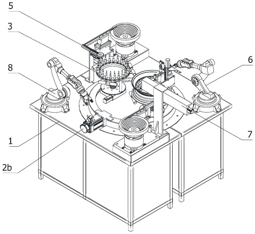 Automatic assembling equipment for easy-to-use automobile hub