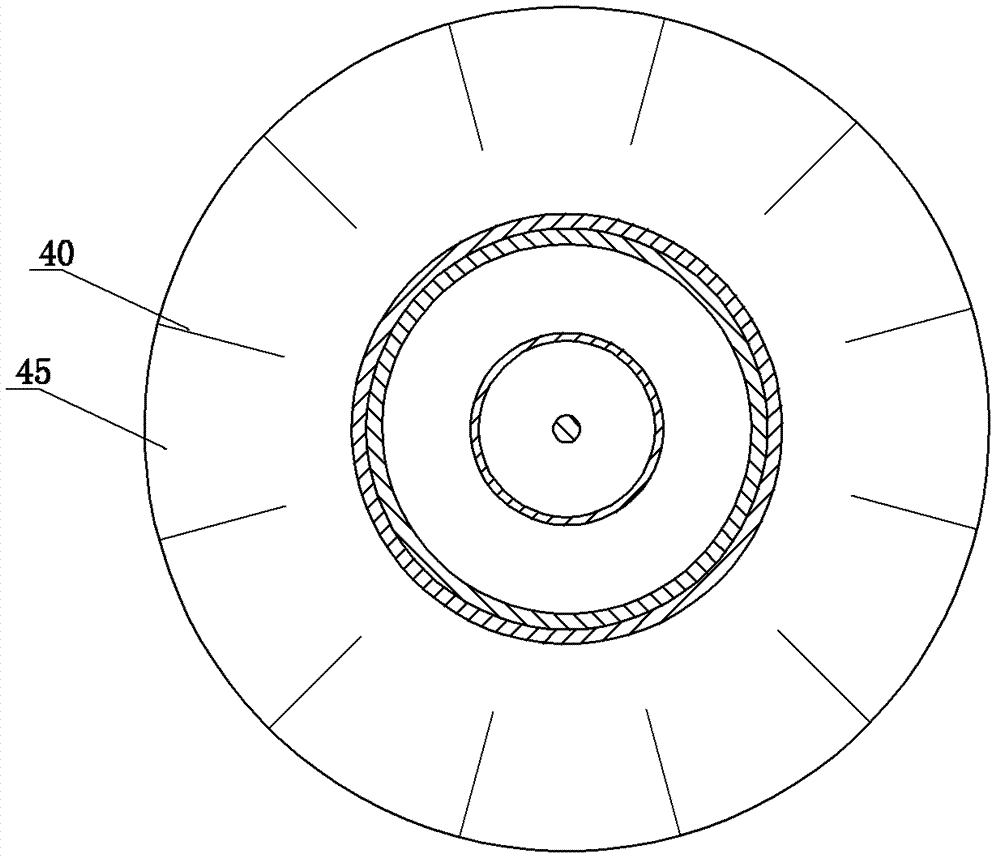 Wind wheel device for novel horizontal wind driven generator