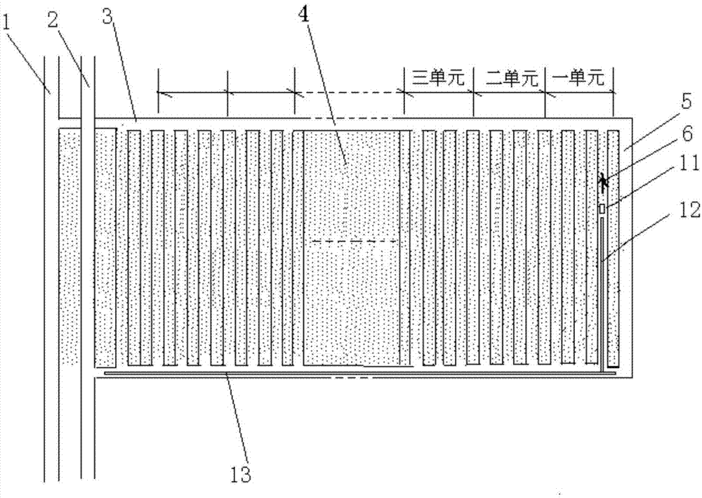 All-negative pressure continuous-mining continuous-filling step-by-step replacement mining method for coal underneath cities and towns, industrial buildings, railways and other buildings