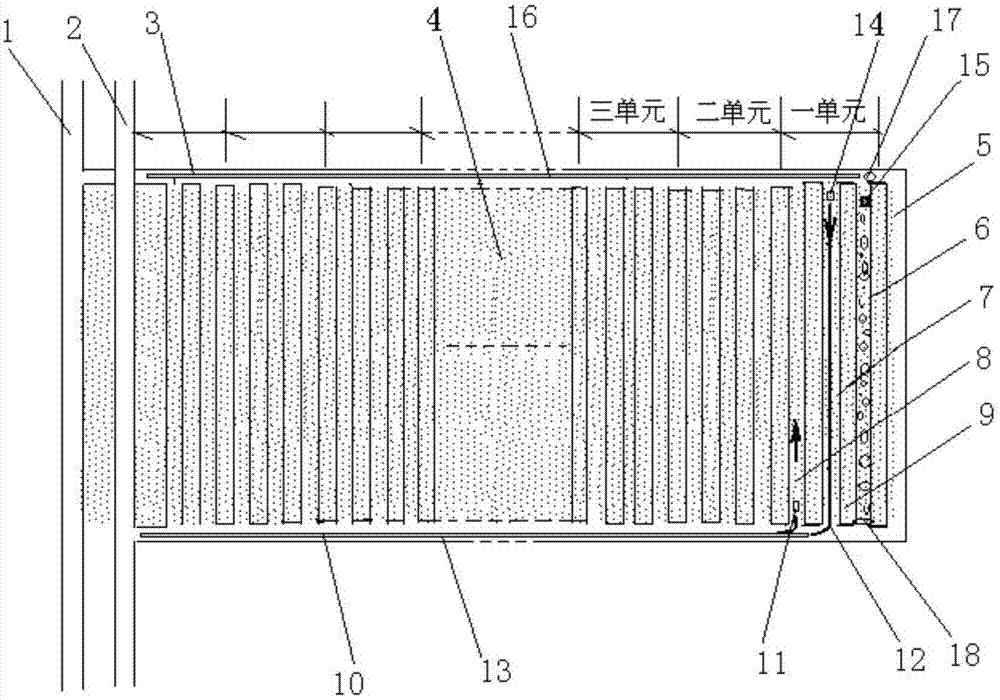 All-negative pressure continuous-mining continuous-filling step-by-step replacement mining method for coal underneath cities and towns, industrial buildings, railways and other buildings