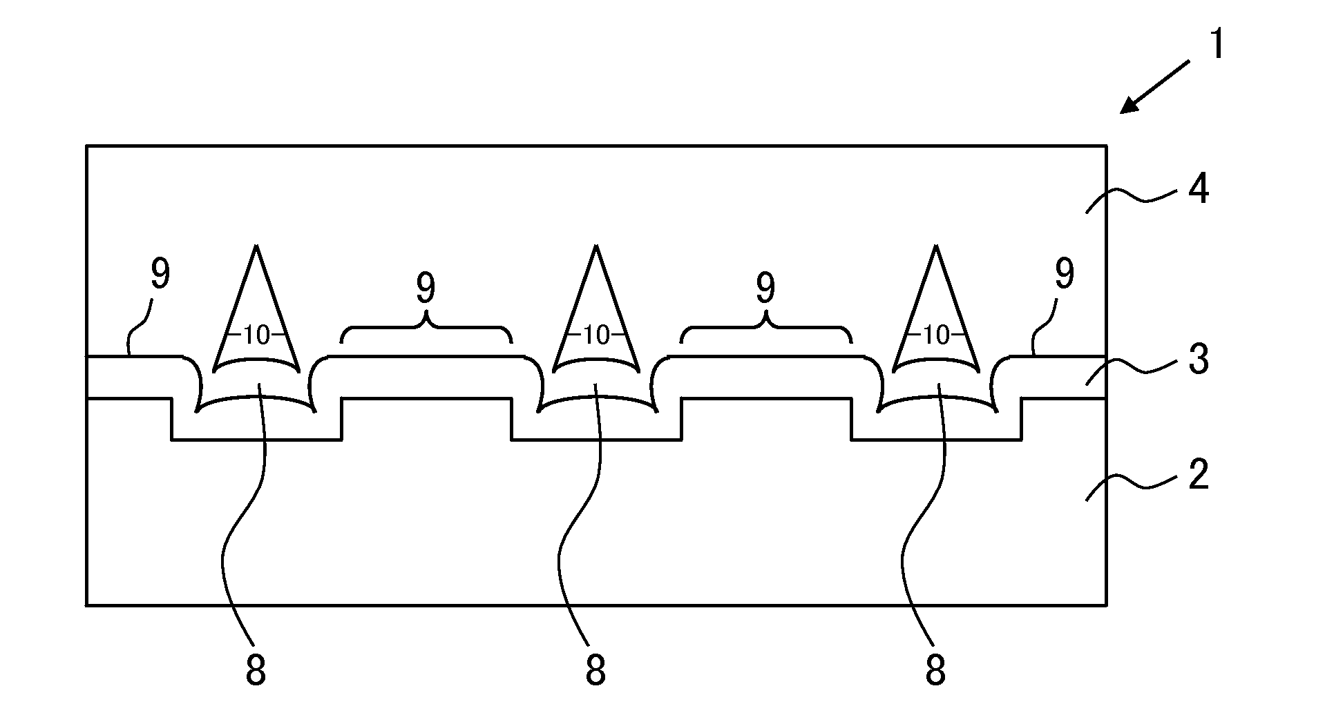 Template for Epitaxial Growth and Process for Producing Same