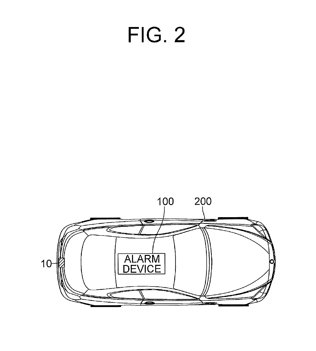 Method for warning vehicle of risk of lane change and alarm device using the same