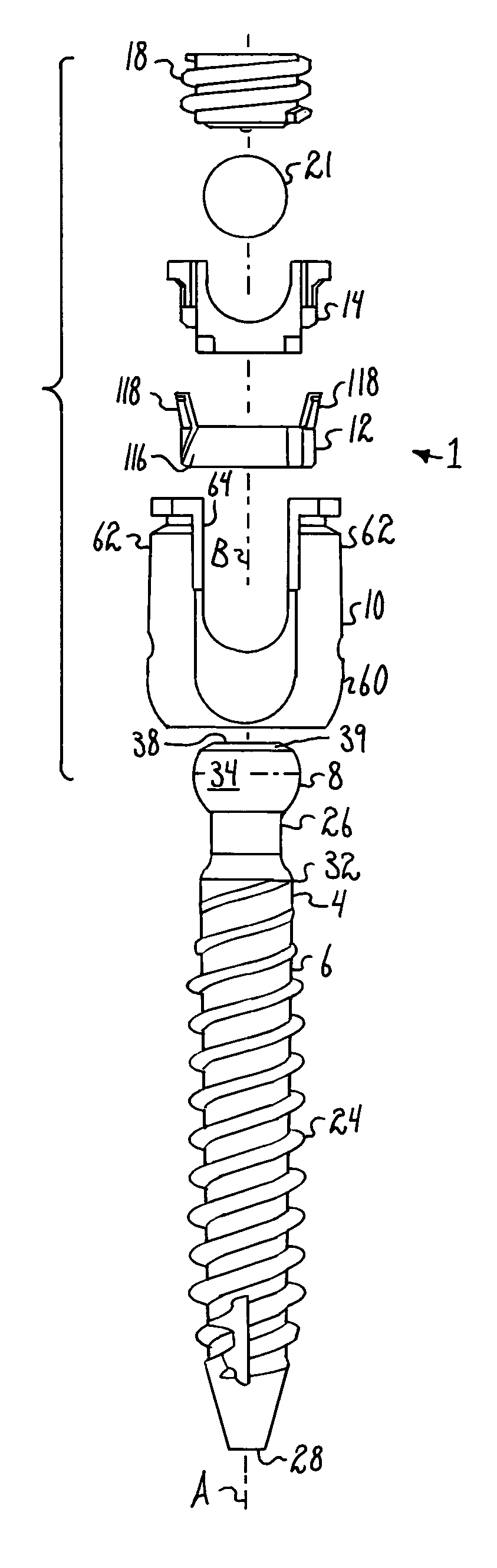 Polyaxial bone anchor with pop-on shank, friction fit retainer and winged insert