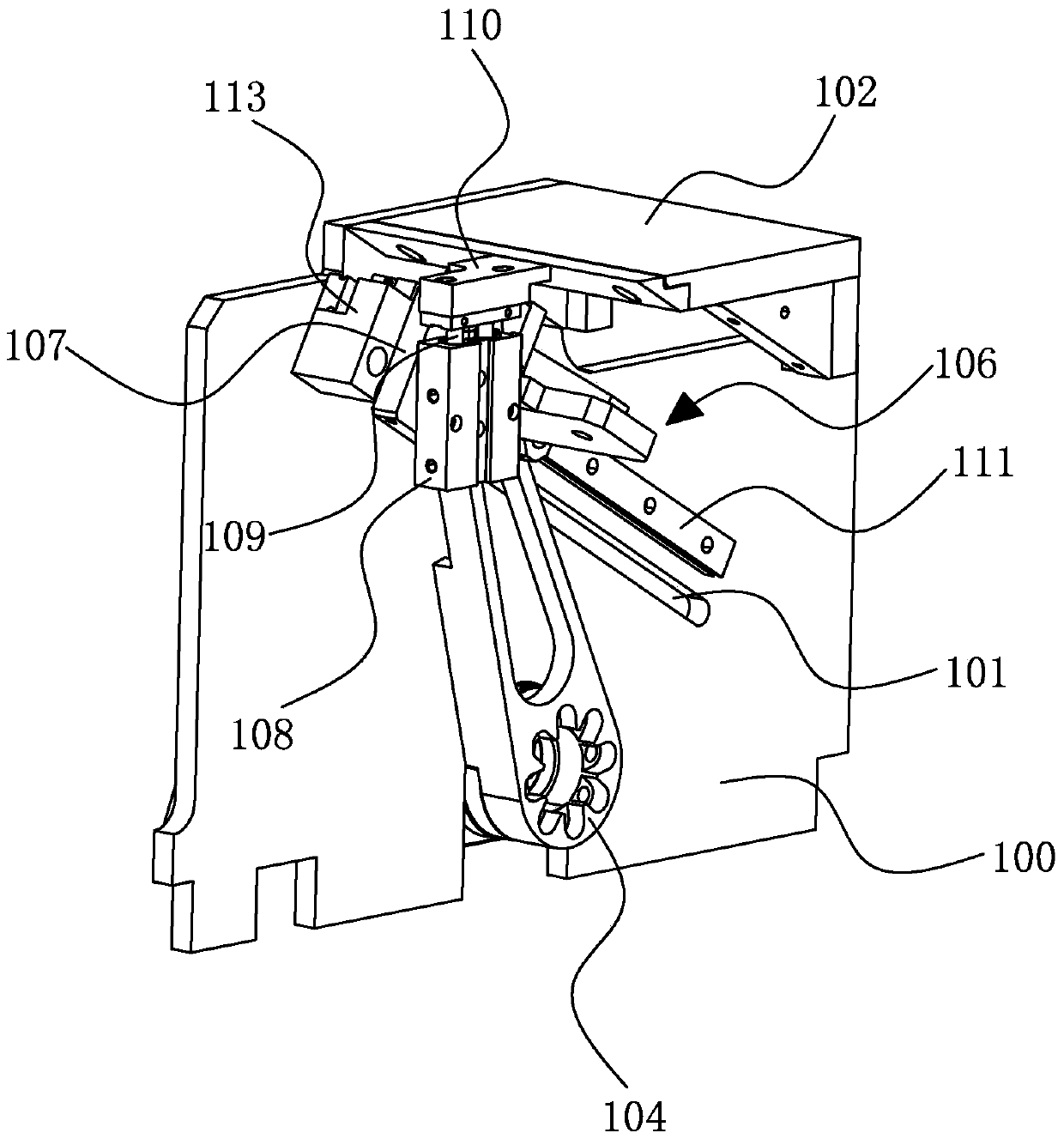 Automatic peeling device