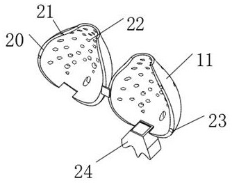 Agricultural strawberry transportation device with fresh-keeping function