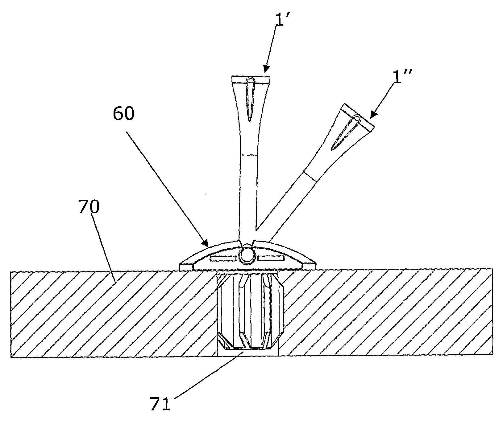 Golf Tee and Adapter