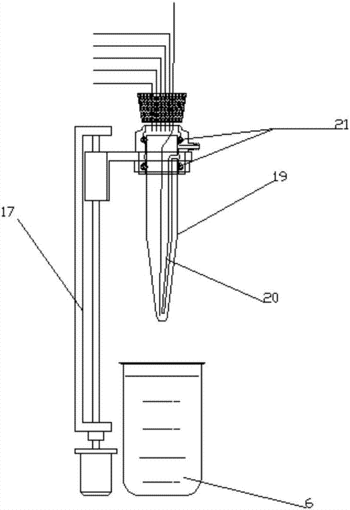 18F-FDG drug synthesis equipment and method for double-batch PET imaging agent