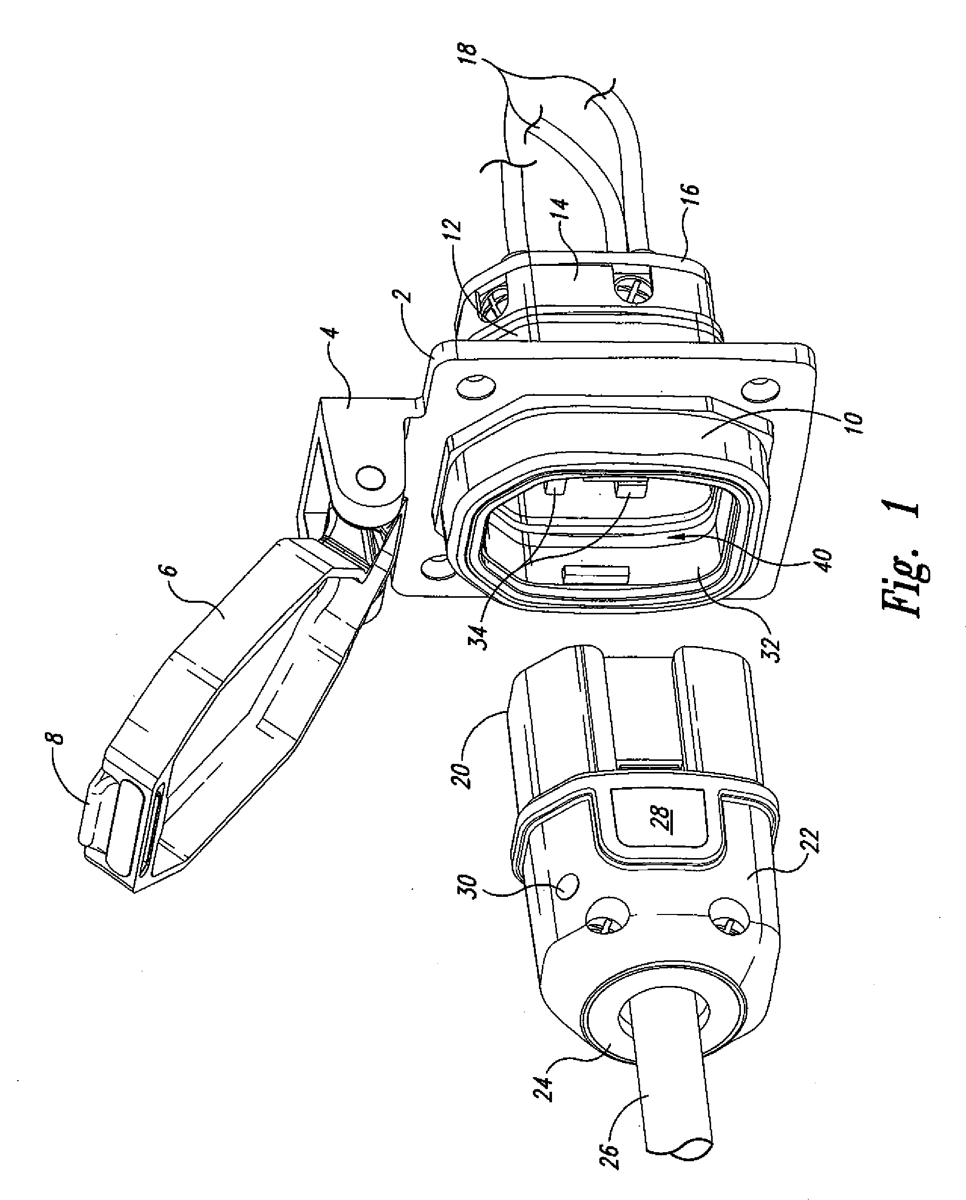 Weatherproof connector