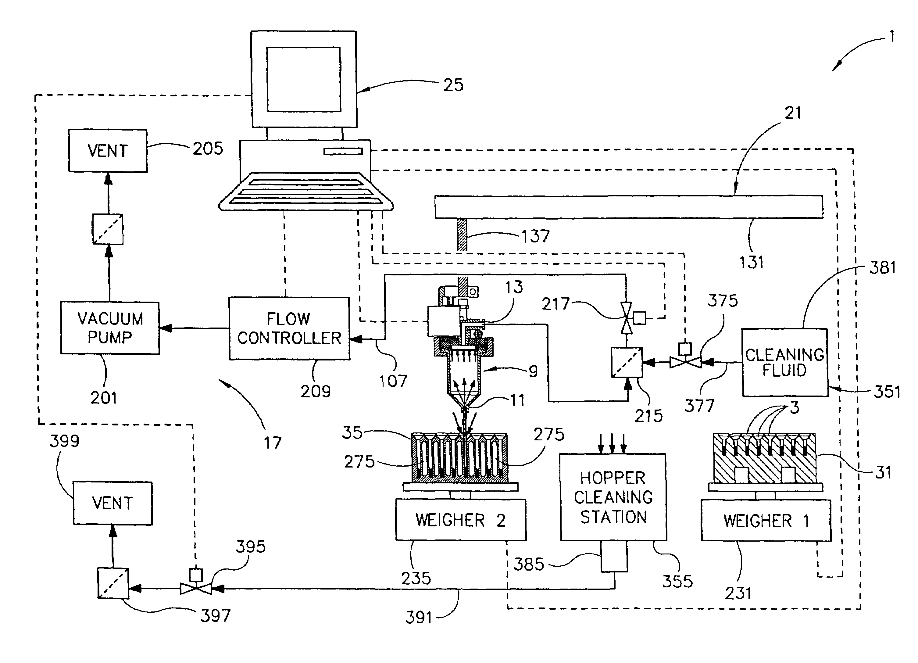 Methods and apparatus for mixing powdered samples